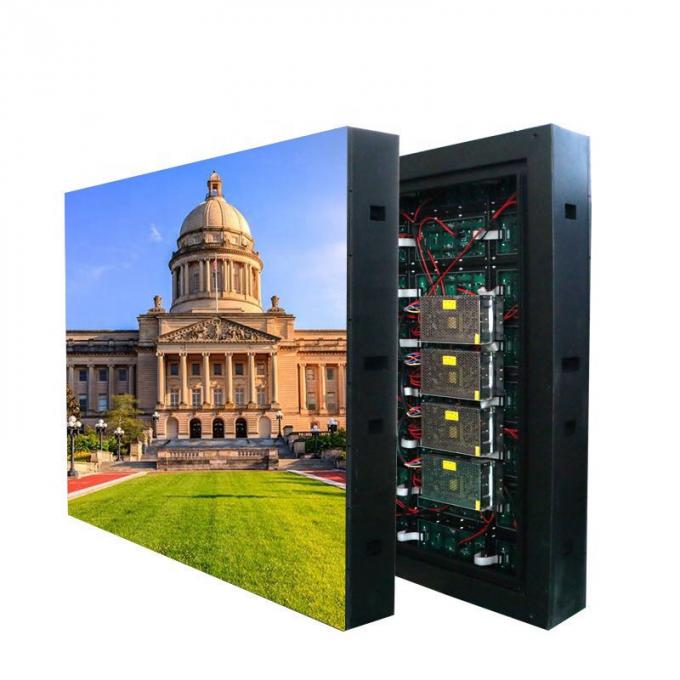 Rgb Outdoor Led Advertising Display , Full Color Led Taxi Roof Signs P3 P4 P5 0