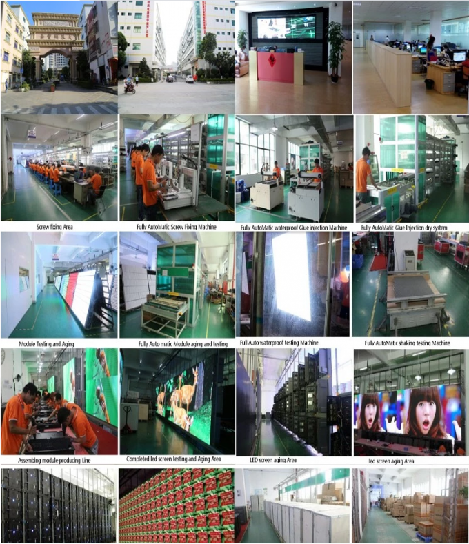Outdoor Advertising Full Color Led Screen Module High Brightness P5 1R1G1B 25W 2