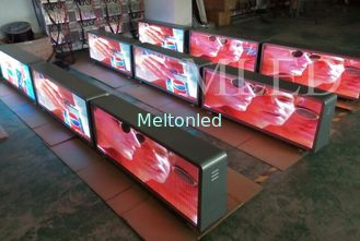 Outdoor SMD Taxi LED Display , waterproof advertising on taxis