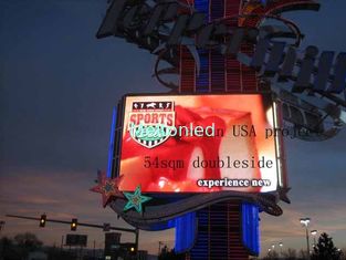 10mm Digital Led Billboards Outdoor Advertising Waterproof 96dots * 96dots