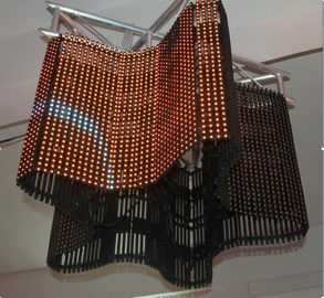 China Matrix Screens P31.25 Transparent Led Display Personalized DVI VGA Svideo DVD TV company