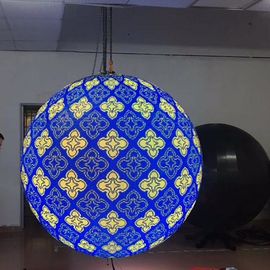 China HD Full Color Led Video Display Panels SMD Indoor 0.8m Diameter P4 2 Years Warranty company