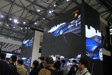Energy - saving P3.91 High Refresh Rate HZ Indoor Led Screens Black SMD 3IN1 2121 Cree Chip