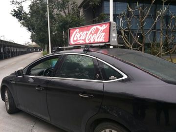 Flashing Taxi LED Display Stop Sign Message For Taxi Top Advertisement