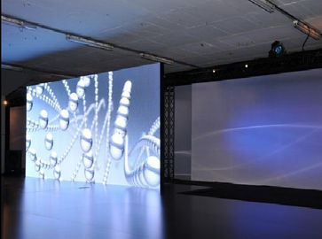 1 / 8 Scan P7.62mm Indoor Led Screens , 1R1G1B Flat Led Display