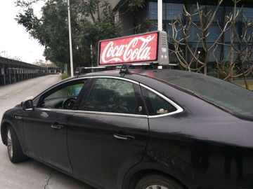 New for advertising use RGB gull colour video taxi top led display