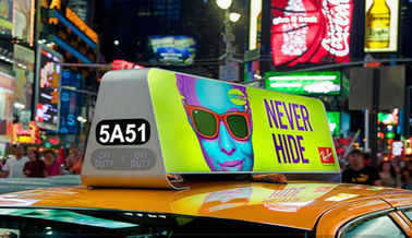 P 5 Digital Vehicle Taxi LED Display Full Color 3G GPS World wide