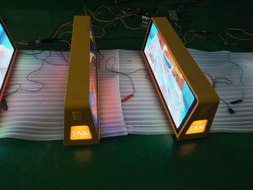 Flexible taxi display advertising , High brightness taxi sign board