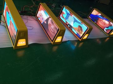 Flexible taxi display advertising , High brightness taxi sign board