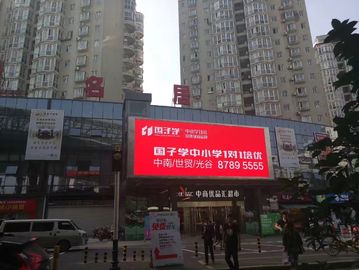 Al Die Casting Cabinet Outdoor Wall Mounted Full Color Led Display P8 P6 P10