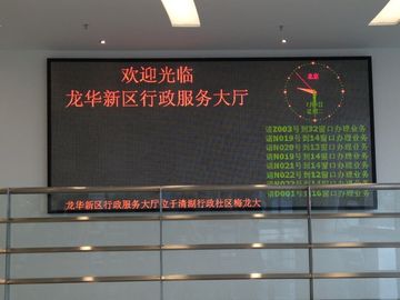 Indoor P7.62 Dot Matrix Tri Color Led Display For Advertising Media