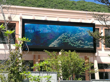 Waterproof 8000cd Led Advertising Billboard P10 High Brightness 3 Years Warranty