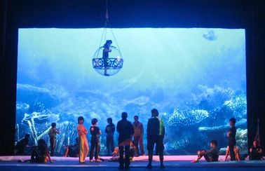 HD SMD 3IN1 rental LED billboards display stage Full Color 62500Dots