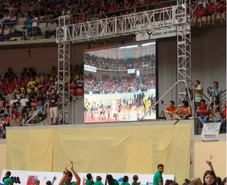 Outdoor Led Video Wall Rental Hd P4 P5 P6 1/8s Scan Diecasting Aluminum Material