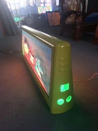 Outdoor full color taxi top screen P5 P4 led display board for moving advertising