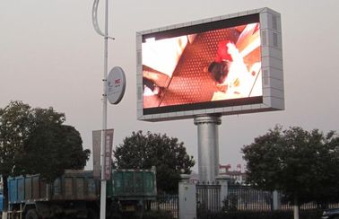 350W / m2 P10 Full Color Led Display Board For Advertising , 96dots * 96dots Resolution