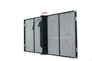 P3.91 Transparent Led Screen Moving Message Display Sign High Brightness 1920HZ