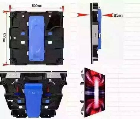 Hotel HD Rental P2.5 P3 P4 P5 P6 Led Panels Housing / Led Display Wall Rental