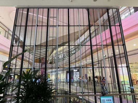 Glass Wall Clear Outdoor Advertising Led Display Screen P3.91 P7.82 3-5 years Warranty