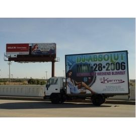 High definition RGB mobile led screen truck advertising p6 p8 p10 waterproof