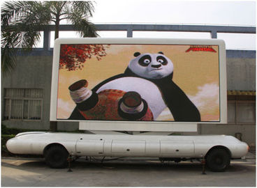 buy Aluminum / Iron Led billboard truck advertising High brightness outdoor advertising billboards online manufacturer