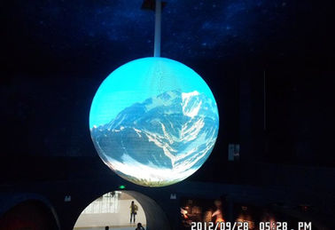 buy P4 SMD Full Color Curved Custom Led Display High Definition Wide Viewing Angle online manufacturer