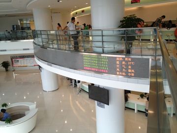 buy Tri Color Scrolling LED Message Sign High Brightness for Advertising 300w / m2 online manufacturer