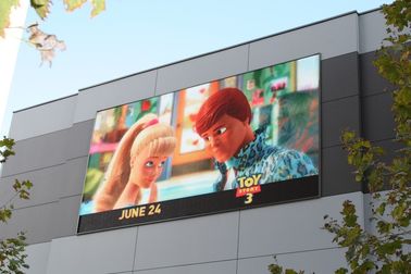 buy Ultra Thin Video Led Advertising Billboard , Large Led Display Screen 348 Pixel online manufacturer
