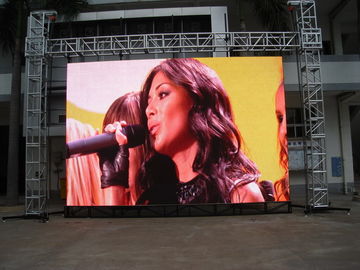 buy Outdoor SMD 3535 , 2828 Led Billboard Display Die Casting Cabinet  6KG / PC online manufacturer