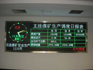 buy Modular Matrix Message 2R1G Tri Color Led Display Screen P16 10mm Pixel Pitch online manufacturer