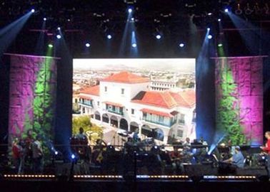 buy Electronic Full Color P7.62 SMD 3 in 1 3528 1R1G1B Indoor Led Stage Backdrop Screen online manufacturer