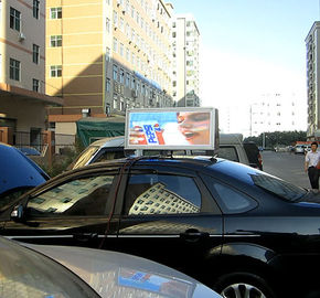 buy 3G Wireless Wifi Taxi LED Display Full Color Double Sides Bus Led Display Screen online manufacturer